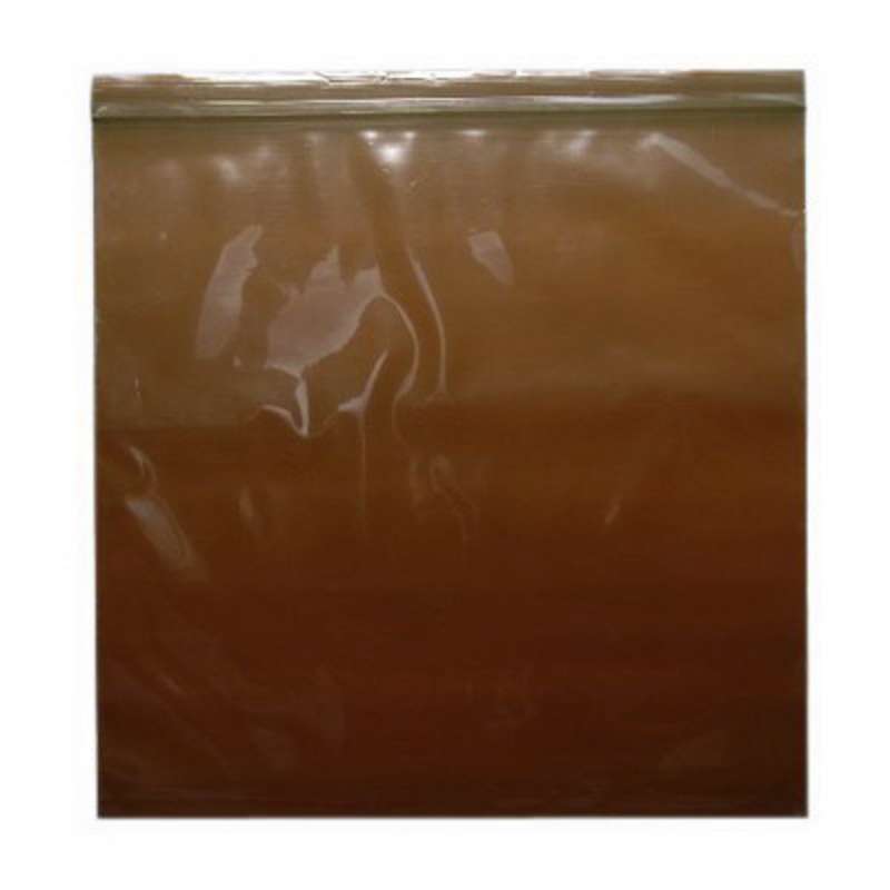 FAM30406 Amber Low Density Seal Top Poly Bag, 4 in x 6 in x 3 mil  1000/CA
